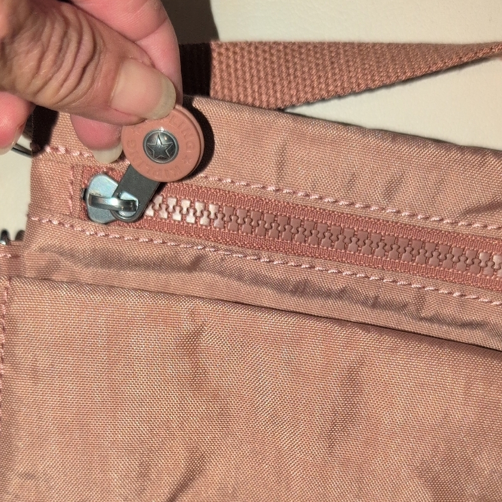 Kipling Light Pink/Peachy Color Crossbody Bag NWT - Picture 8 of 16
